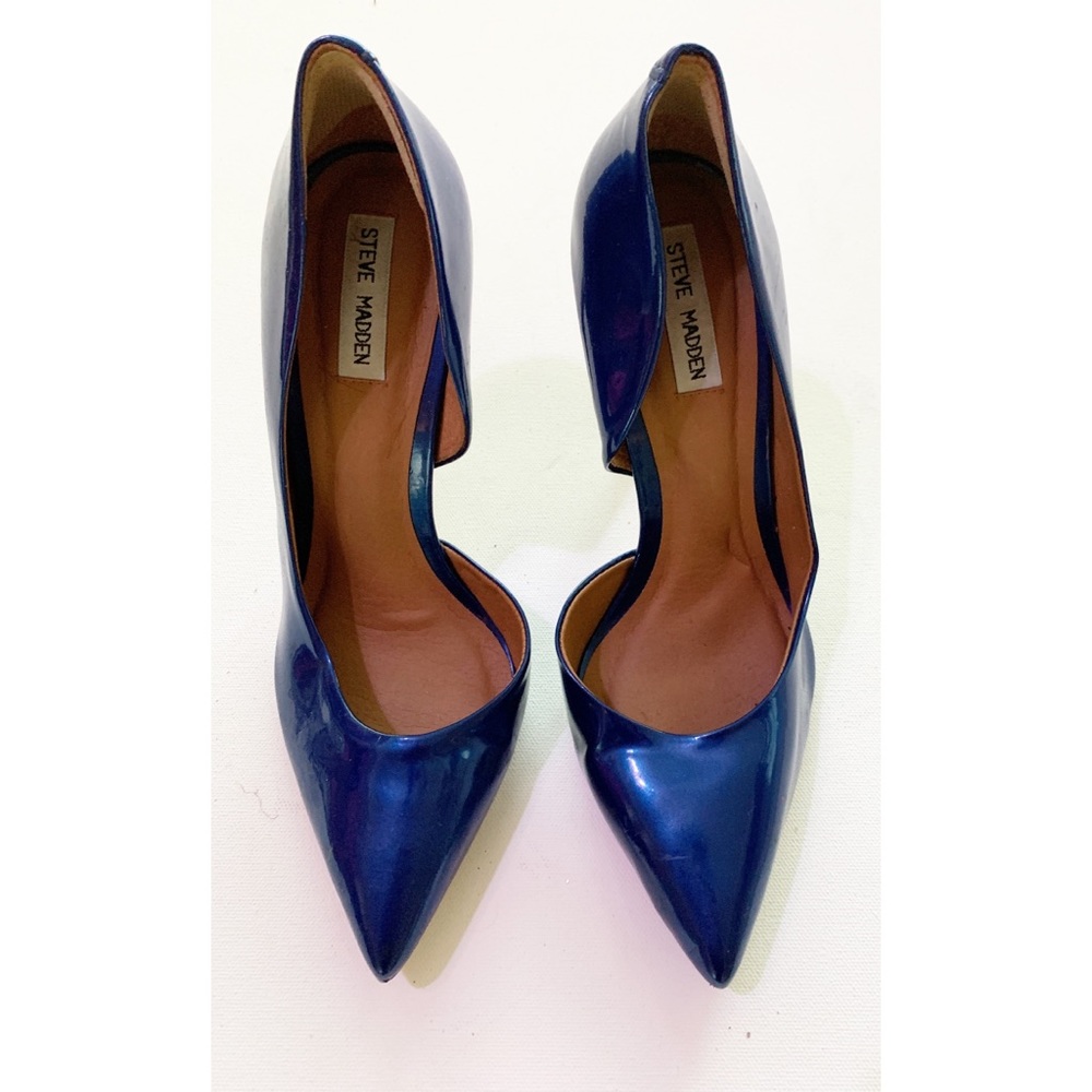 Steven Madden Neon Blue Pumps Sz 9